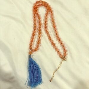 Tassel necklace